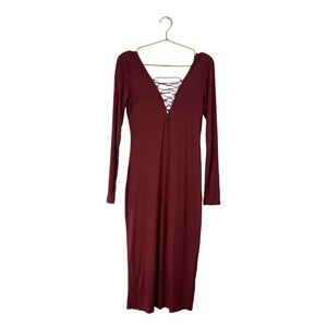 lace front shirt dress Plush Patchwork Lace T-Shirt Dress main image 0